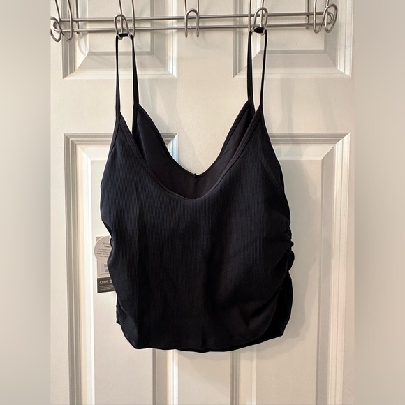 NWT Vuori Rib Ruched Tank - Picture 6 of 6